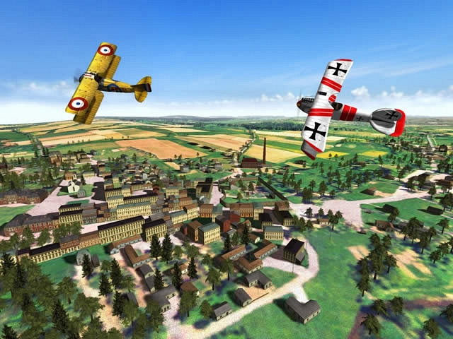 Скриншот из игры Wings of War