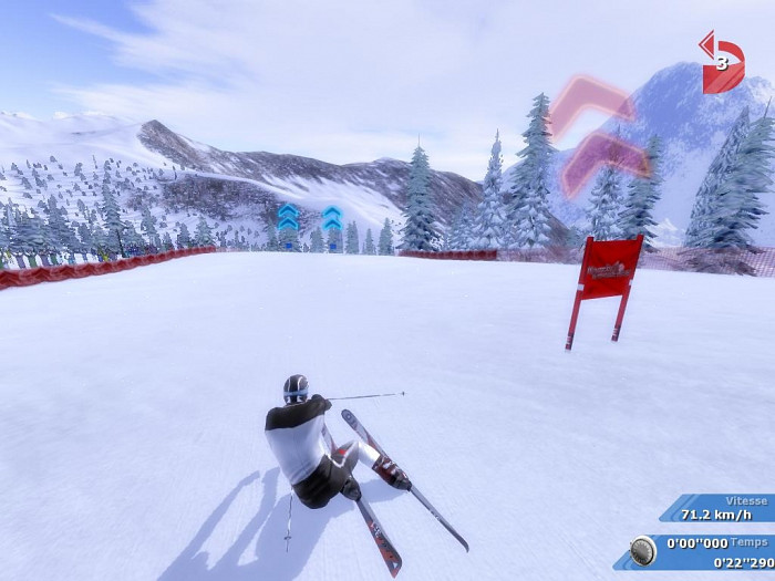 Скриншот из игры Winter Challenge