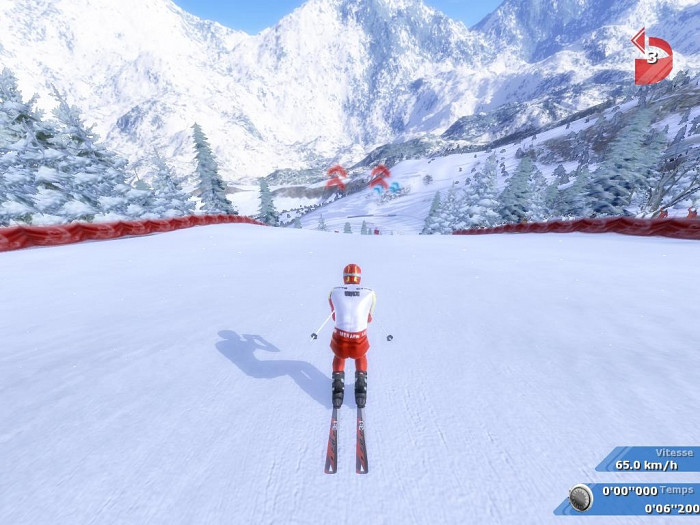 Скриншот из игры Winter Challenge