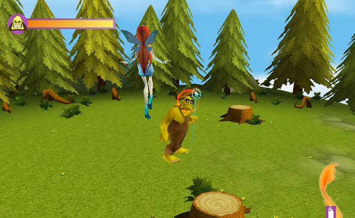 Скриншот из игры Winx Club