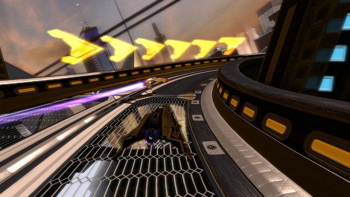 Скриншот из игры Wipeout HD