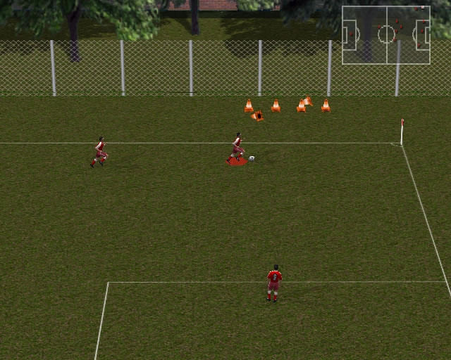 Скриншот из игры WM-Nationalspieler