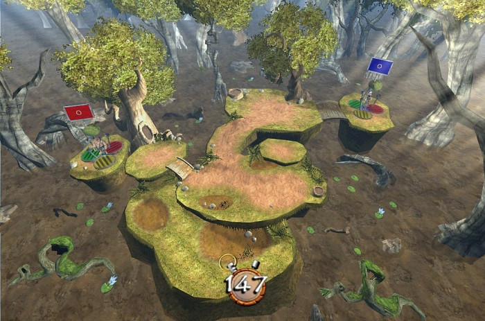 Скриншот из игры Wobbles