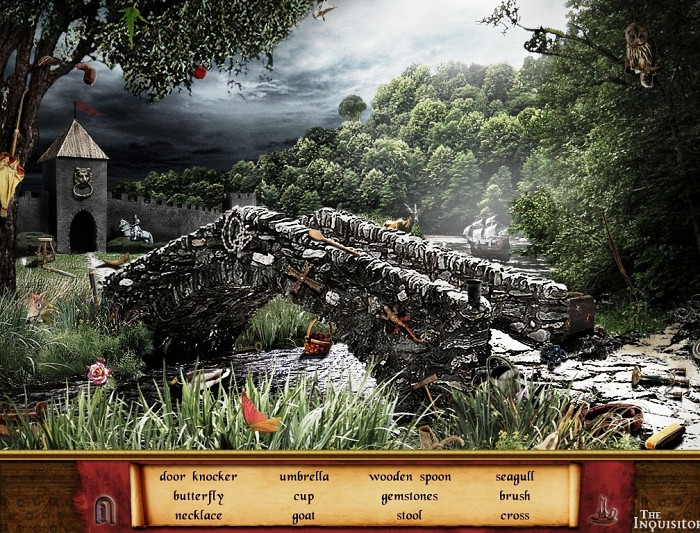 Скриншот из игры Wolfgang Hohlbein's The Inquisitor