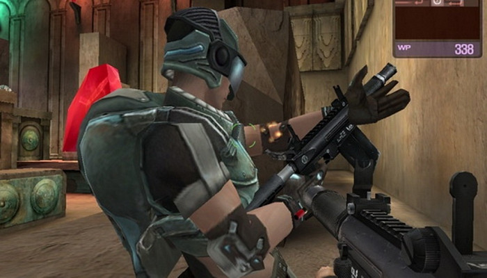 Скриншот из игры WolfTeam