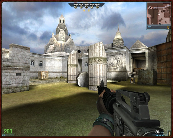 Скриншот из игры WolfTeam