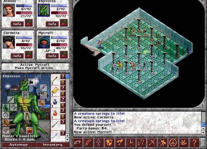Скриншот из игры Blades of Avernum