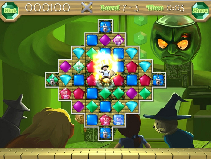 Скриншот из игры Волшебник Изумрудного города
