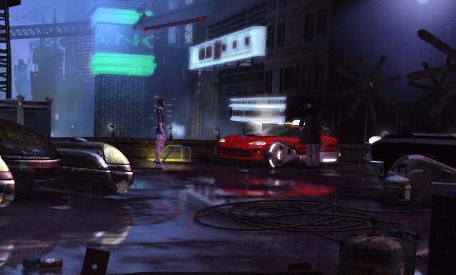 Скриншот из игры Blade Runner