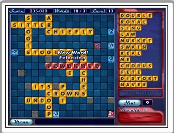 Скриншот из игры Word Slinger