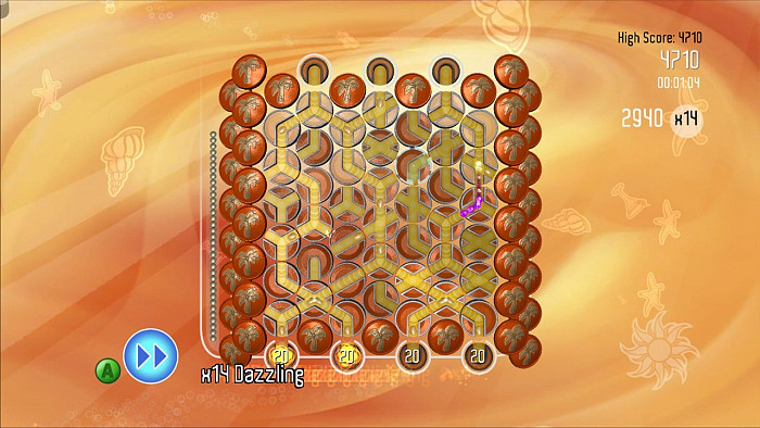 Скриншот из игры Droplitz