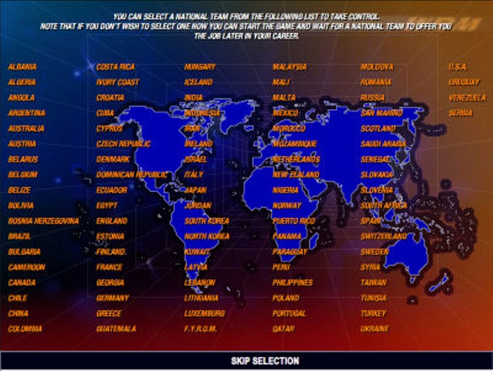 Скриншот из игры World Basketball Manager 2008