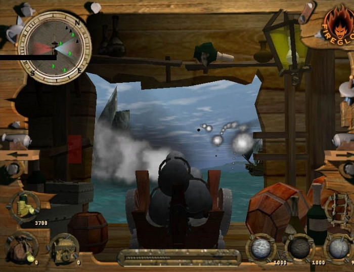 Скриншот из игры Blackbeards Revenge