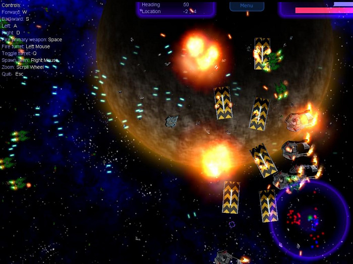 Скриншот из игры Black Sky