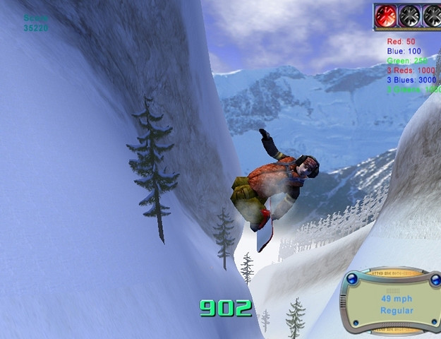 Скриншот из игры Championship Snowboarding 2004