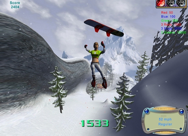 Скриншот из игры Championship Snowboarding 2004