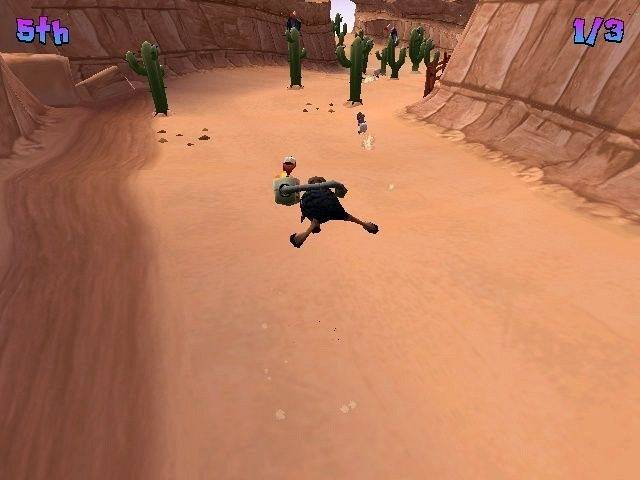 Скриншот из игры Champion Sheep Rally