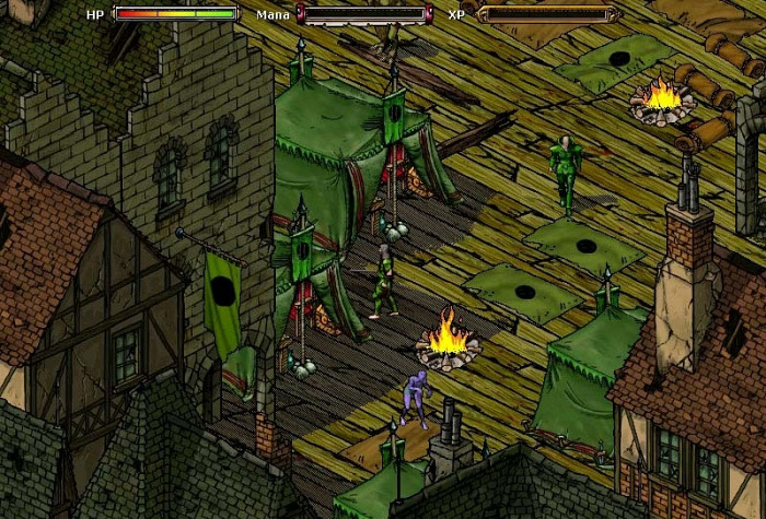 Скриншот из игры Black Moon Chronicles: Winds of War