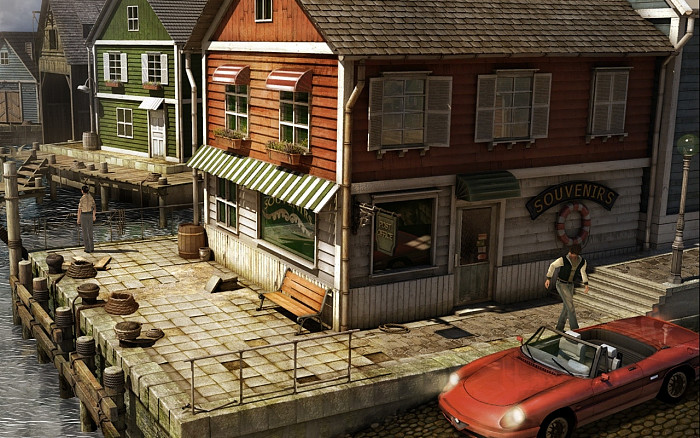 Скриншот из игры Black Mirror 2