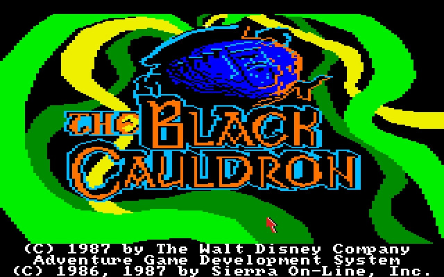 Скриншот из игры Black Cauldron, The