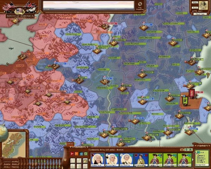 Скриншот из игры Birth of America