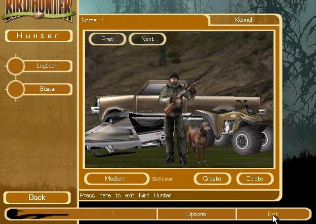 Скриншот из игры Bird Hunter 2003