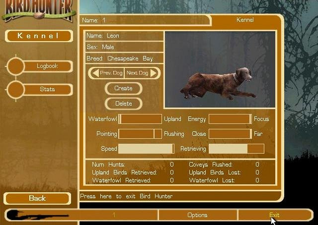 Скриншот из игры Bird Hunter 2003