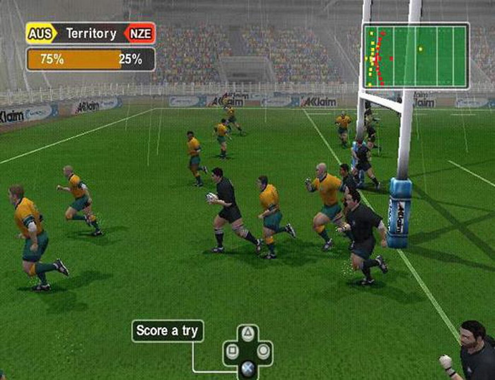 Скриншот из игры World Championship Rugby