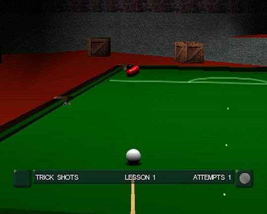 Скриншот из игры World Championship Snooker