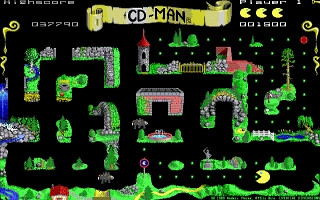 Скриншот из игры Cd-Man