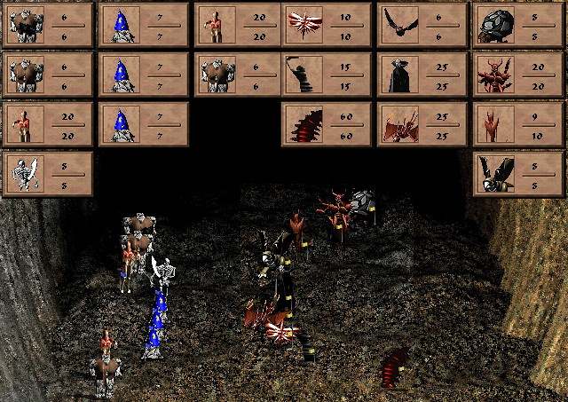 Скриншот из игры Cave Wars