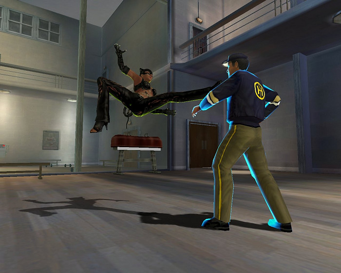 Скриншот из игры Catwoman