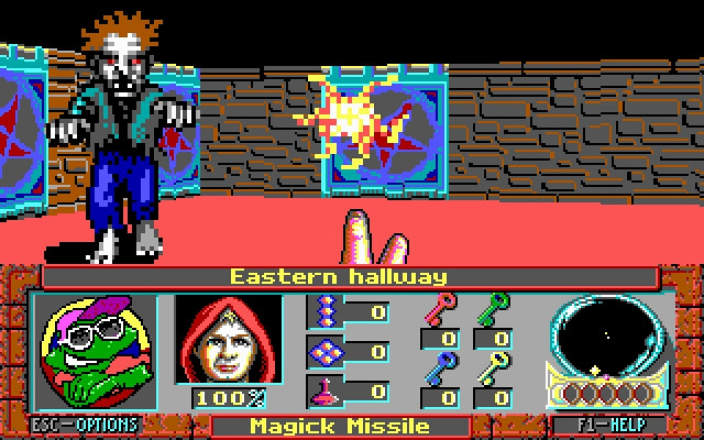 Скриншот из игры Catacomb Armageddon