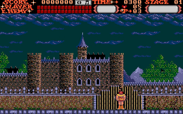 Скриншот из игры Castlevania