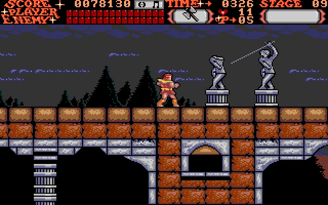 Скриншот из игры Castlevania