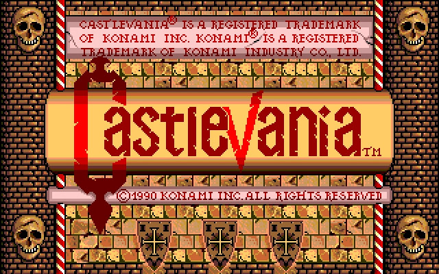 Скриншот из игры Castlevania