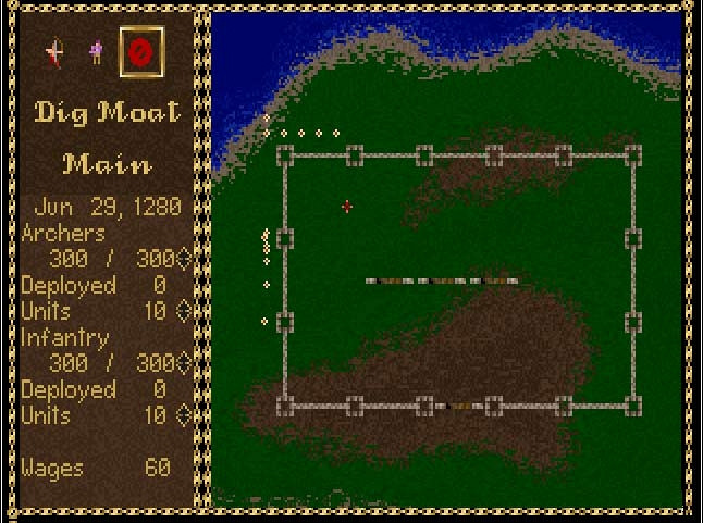 Скриншот из игры Castles