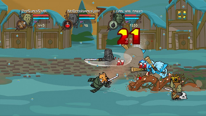 Скриншот из игры Castle Crashers