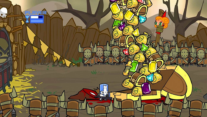 Скриншот из игры Castle Crashers