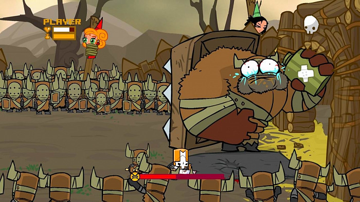 Скриншот из игры Castle Crashers