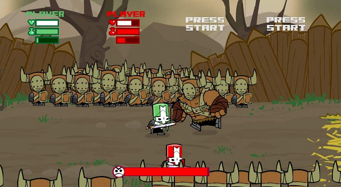 Скриншот из игры Castle Crashers