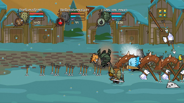 Скриншот из игры Castle Crashers