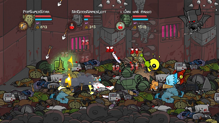 Скриншот из игры Castle Crashers