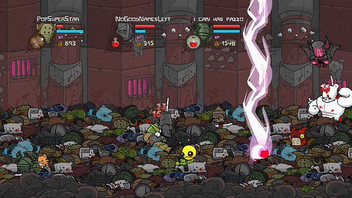 Скриншот из игры Castle Crashers