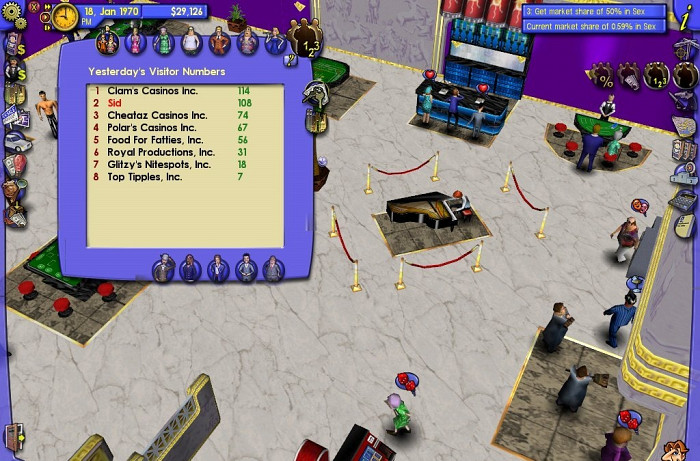 Скриншот из игры Casino, Inc.: The Management