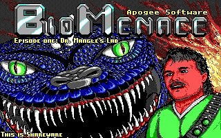 Скриншот из игры Bio Menace