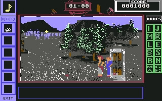 Скриншот из игры Bill & Ted's Excellent Adventure