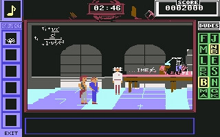 Скриншот из игры Bill & Ted's Excellent Adventure