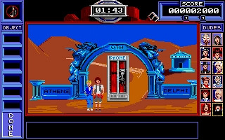 Скриншот из игры Bill & Ted's Excellent Adventure