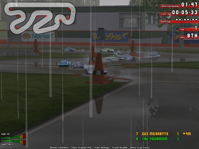 Скриншот из игры Big Scale Racing